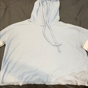 Blue Hollister fleece